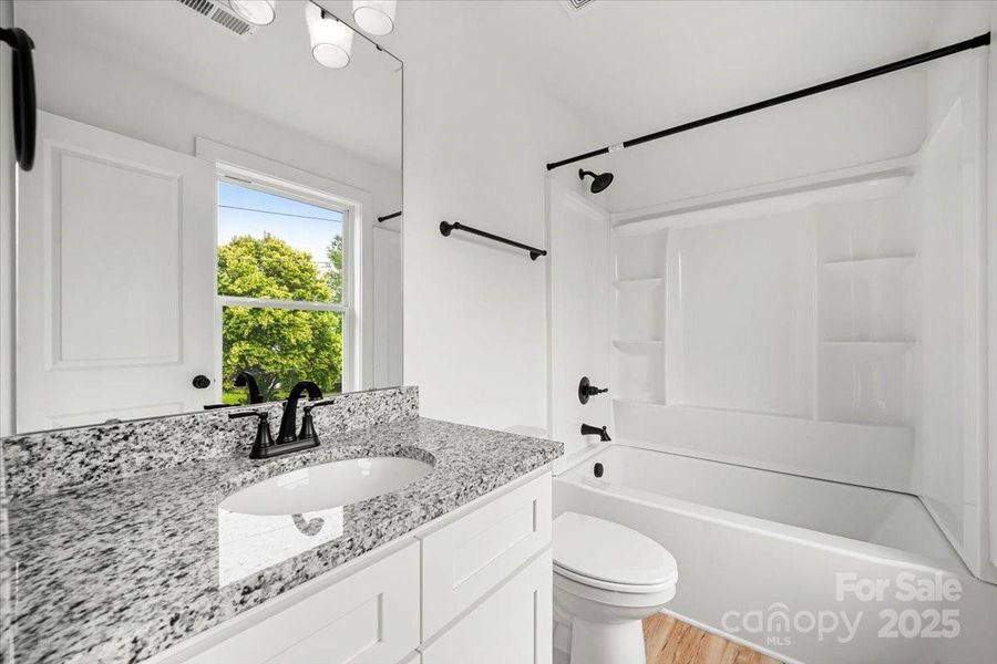 Furnished interior view inside a new home in , Albemarle (Image 12).