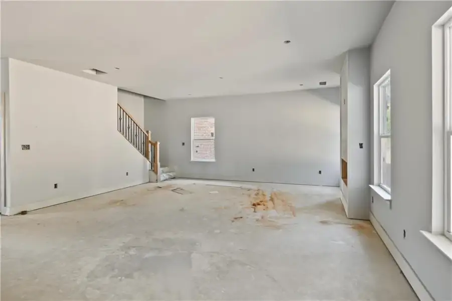 In-progress construction of a new home in , Lawrenceville, GA (Image 7).