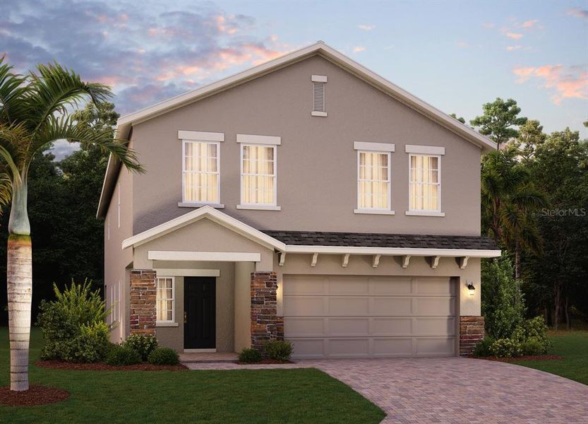 Front Exterior Rendering