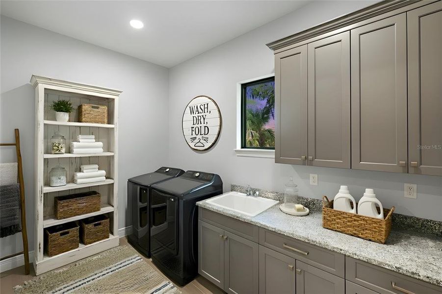 Furnished interior view inside a new home in , Sarasota (Image 11).