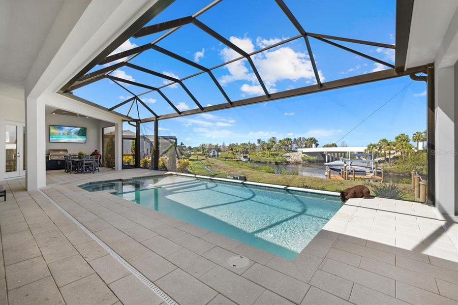 Exterior details and patio area of a home in , Parrish (Image 4).
