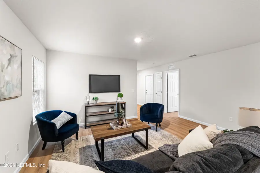 Furnished interior view inside a new home in , Jacksonville (Image 10). Furnished interior view inside a new home in , Jacksonville (Image 10).