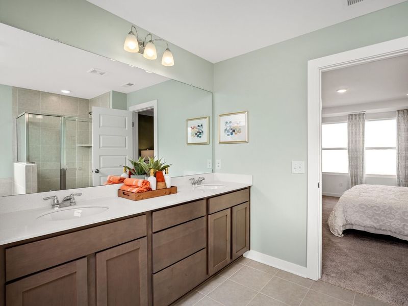 Furnished interior view inside a new home in Sage Farms, White House (Image 28).