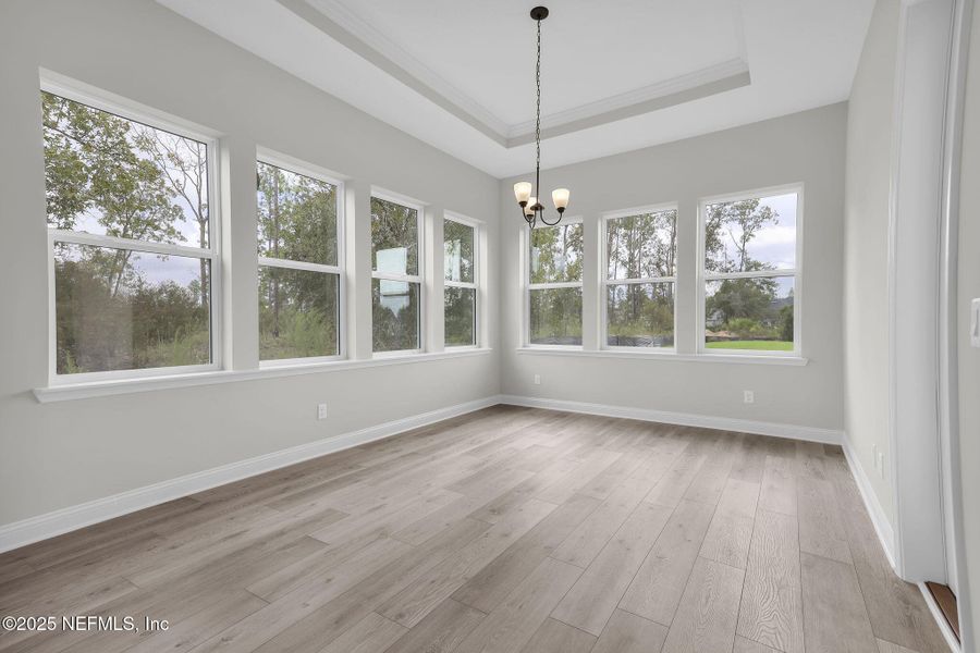 Spacious, unfurnished interior of a new home in Hidden Creek at SilverLeaf 70' Series, St. Augustine (Image 17).