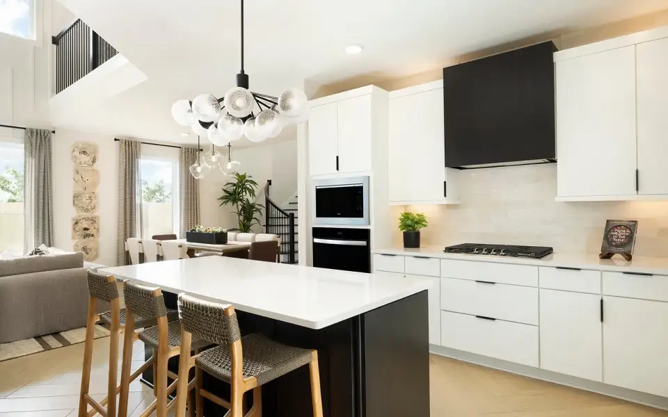 Representative furnished interior of a home built from the Hawthorne by Brookfield Residential in Easton Park, Austin (Image 8). Representative furnished interior of a home built from the Hawthorne by Brookfield Residential in Easton Park, Austin (Image 8).