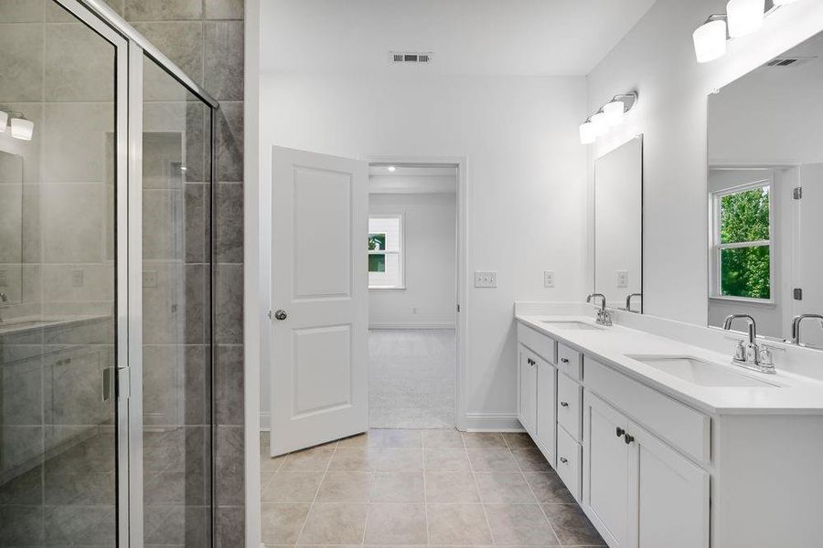 Furnished interior view inside a new home in Bennett Farm, Loganville (Image 11).