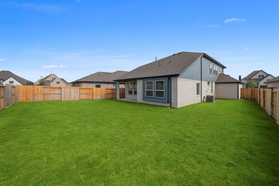 Exterior details and patio area of a home in Jordan Ranch, Fulshear (Image 1). Exterior details and patio area of a home in Jordan Ranch, Fulshear (Image 1).
