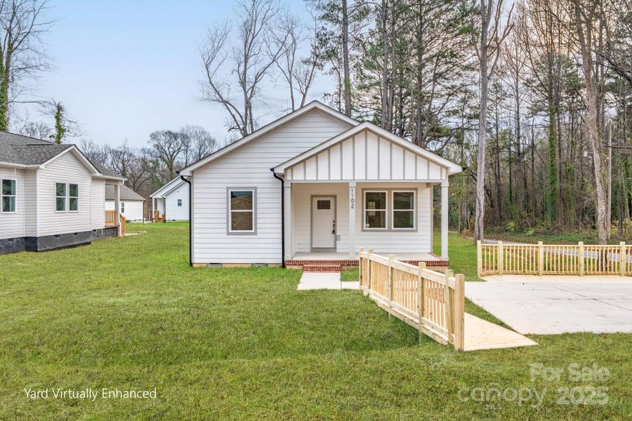 Exterior details and patio area of a home in , Salisbury (Image 3).