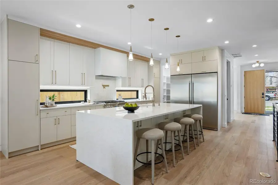 Furnished interior view inside a new home in , Denver (Image 34).