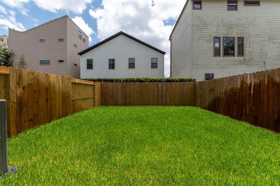 Exterior details and patio area of a home in , Houston (Image 25). Exterior details and patio area of a home in , Houston (Image 25).