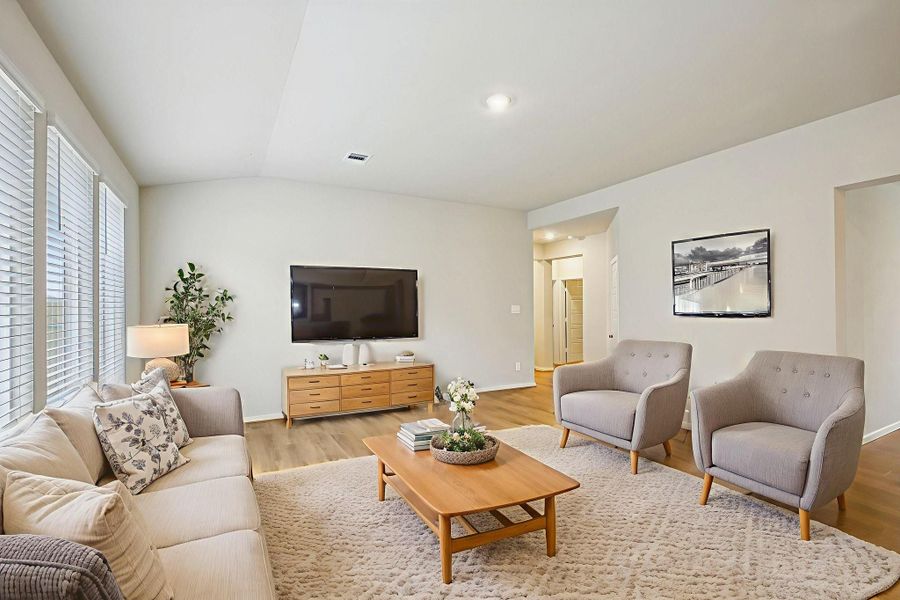 Photo is not of the actual home, but is an inspirational photo of builder’s model home and may depict options, furnishings, and/or decorator features that are not included.