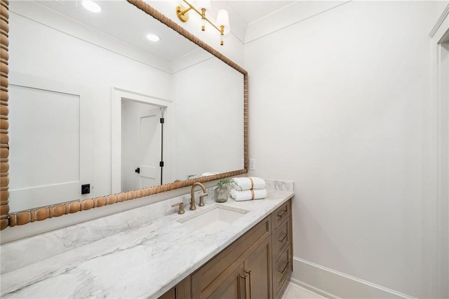 Furnished interior view inside a new home in , Alpharetta (Image 18).