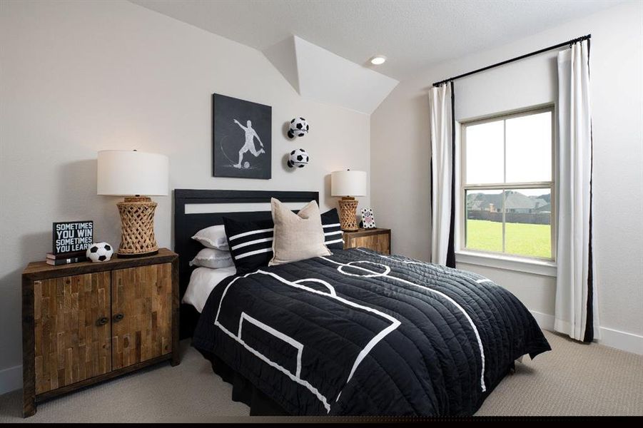 Furnished interior view inside a new home in Inspiration Collection at View at the Reserve, Mansfield (Image 7).