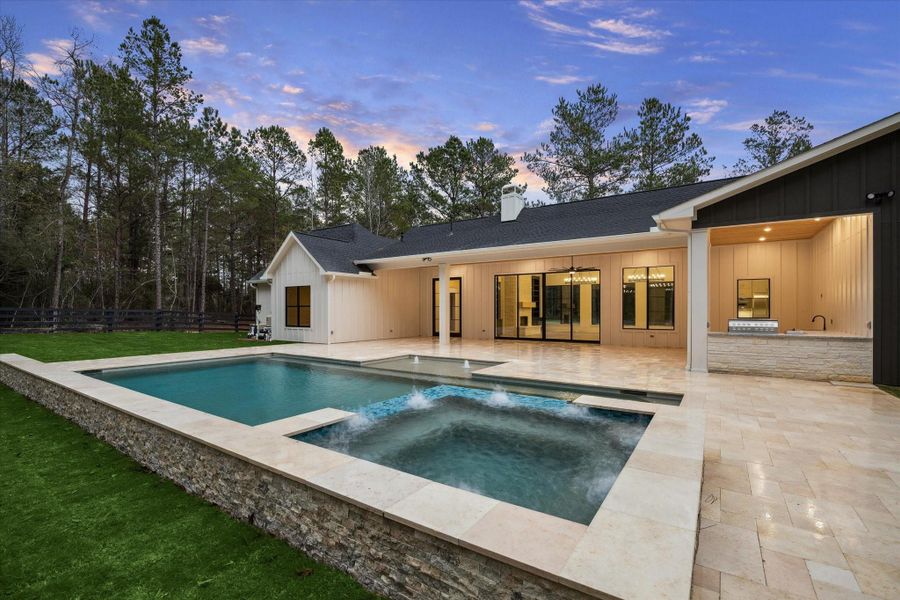 Exterior details and patio area of a home in , Montgomery (Image 4).