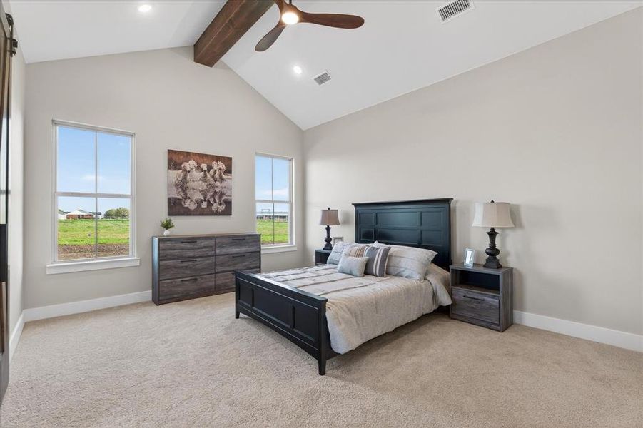 Furnished interior view inside a new home in , Celeste (Image 7).