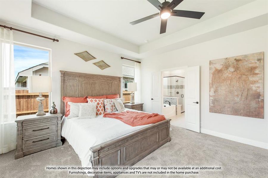 Furnished interior view inside a new home in East Oak Creek, Commerce (Image 37).