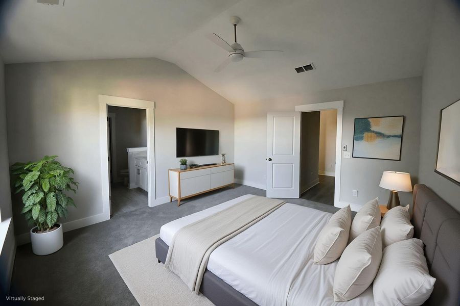 Furnished interior view inside a new home in , North Charleston (Image 5).