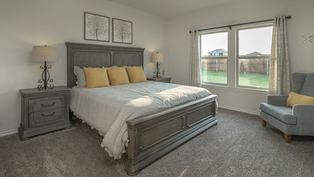 Furnished interior view inside a new home in The Reserve at Timber Creek, Lindale (Image 19). Furnished interior view inside a new home in The Reserve at Timber Creek, Lindale (Image 19).