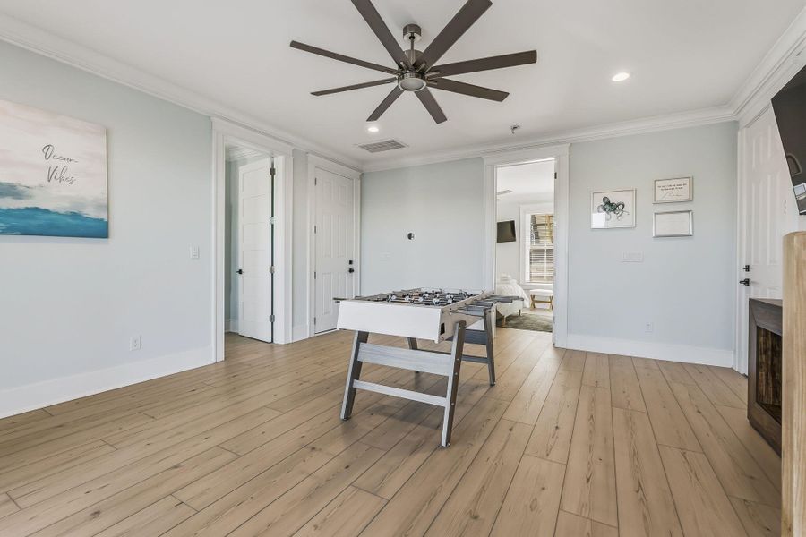 Furnished interior view inside a new home in , Little River (Image 8).
