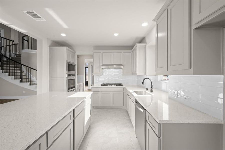 Furnished interior view inside a new home in Shady Valley Estates, Midlothian (Image 13).