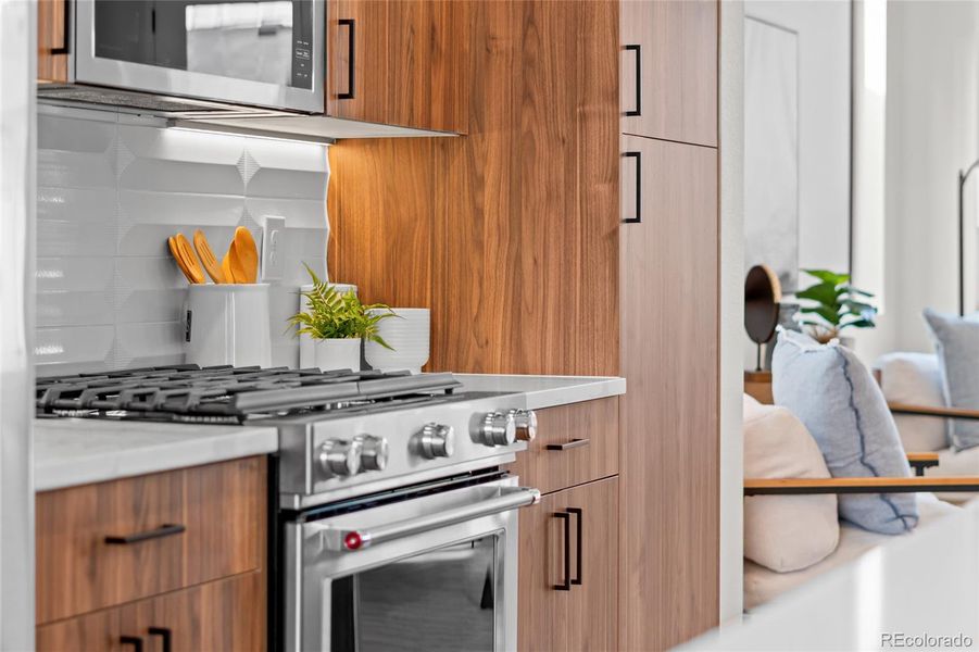 Close-up of interior finishes inside a home in , Englewood (Image 21). Close-up of interior finishes inside a home in , Englewood (Image 21).