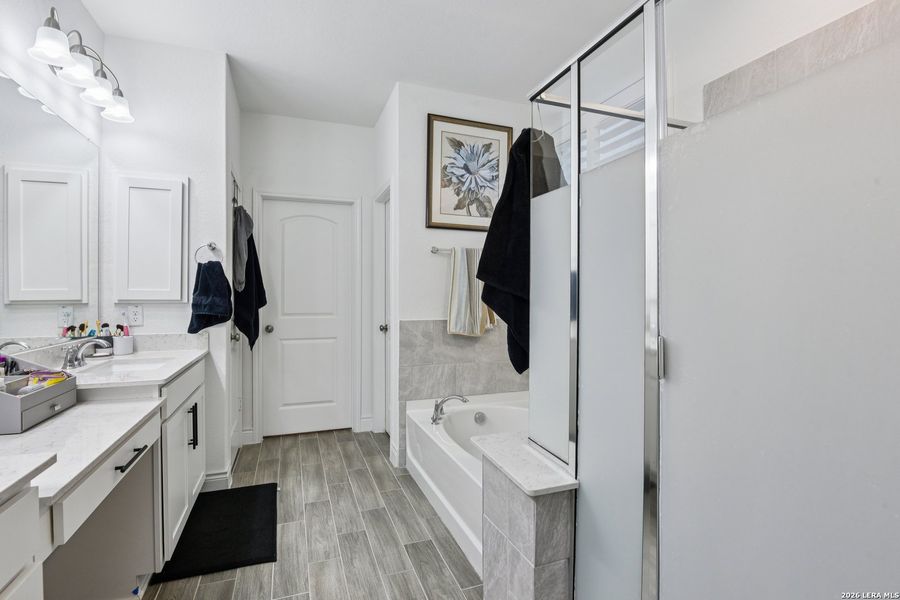 Furnished interior view inside a new home in Davis Ranch, San Antonio (Image 44).