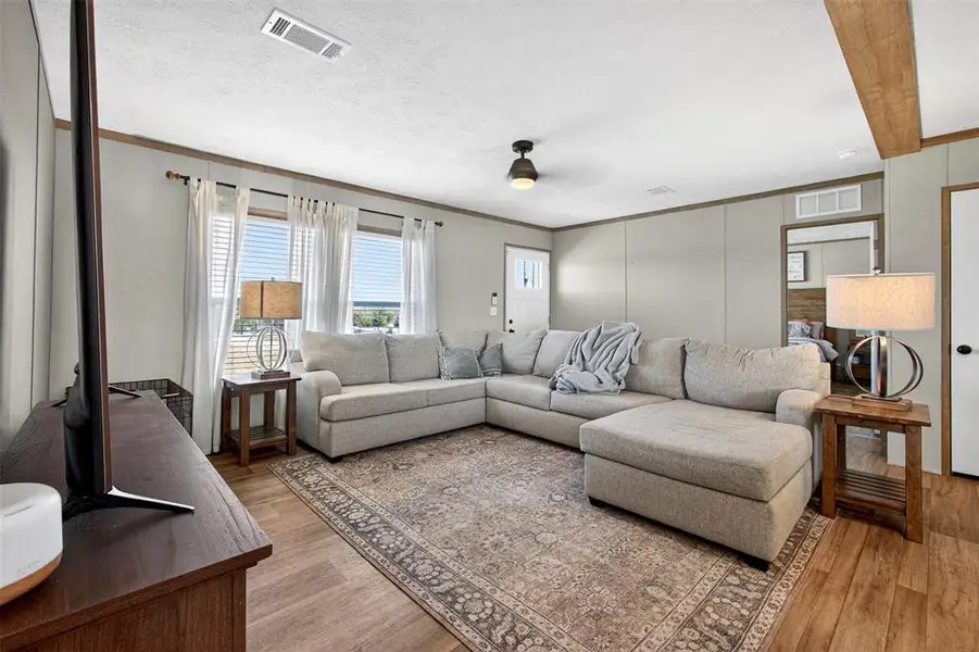 Furnished interior view inside a new home in , Ponder (Image 4).