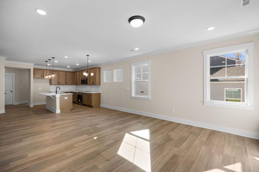 Spacious, unfurnished interior of a new home in Harbor Crossing, Greensboro (Image 30).