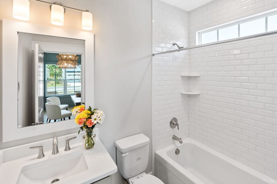 Representative furnished interior of a home built from the Beckett by Bill Clark Homes in Riverside Cove, Wilmington (Image 11).