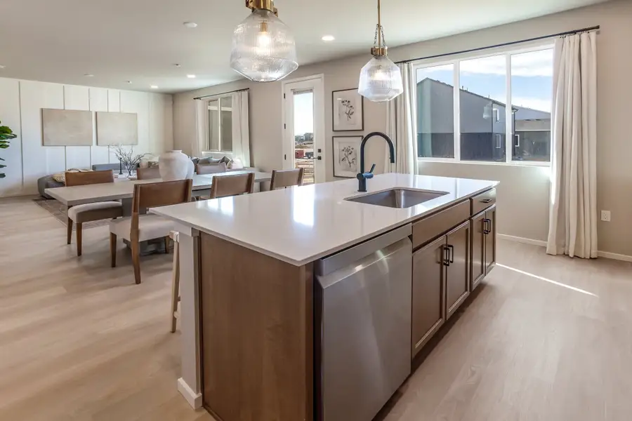 Representative furnished interior of a home built from the Clemens by Hartford Homes in Bloom, Fort Collins (Image 22).