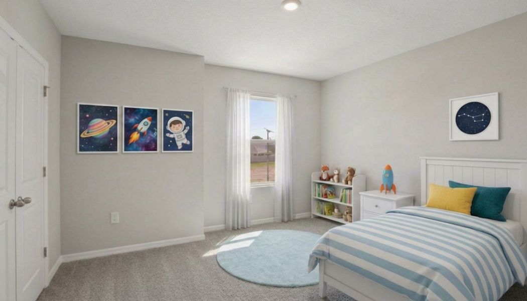 Furnished interior view inside a new home in Deerbrook, Land O' Lakes (Image 5).