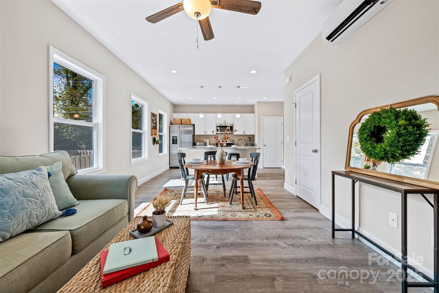 Furnished interior view inside a new home in , Asheville (Image 31). Furnished interior view inside a new home in , Asheville (Image 31).