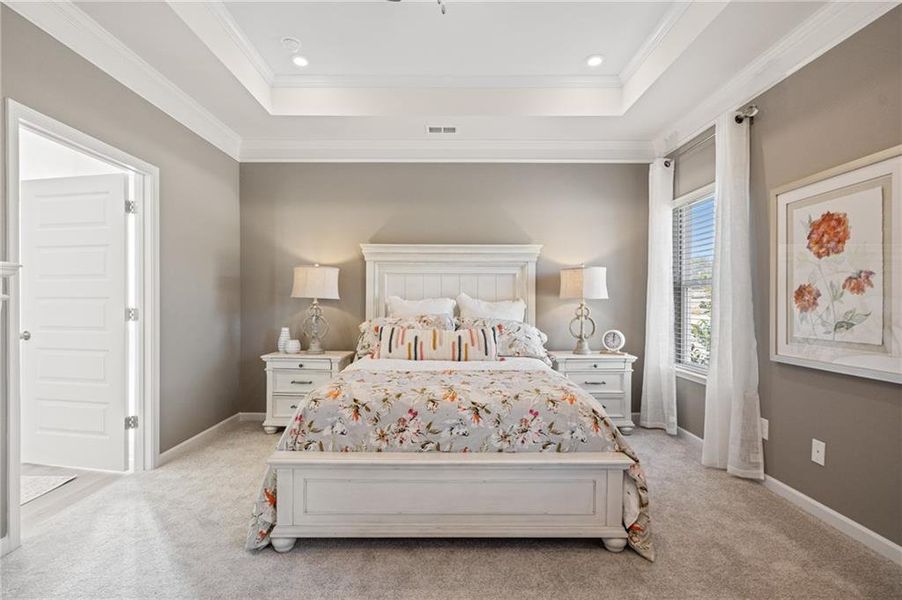 Furnished interior view inside a new home in Capstone Estates, Apison (Image 27). Furnished interior view inside a new home in Capstone Estates, Apison (Image 27).