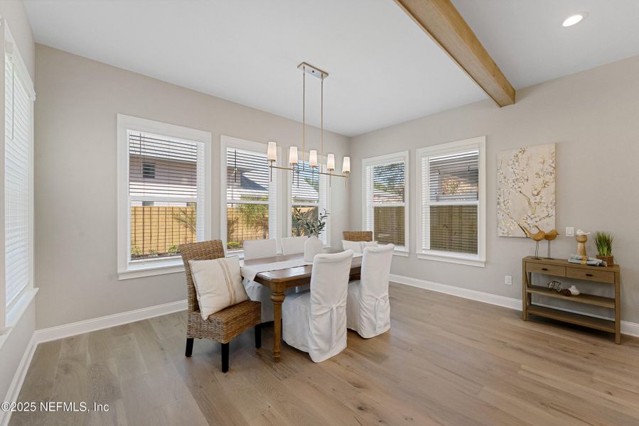 Furnished interior view inside a new home in , Ponte Vedra Beach (Image 4).