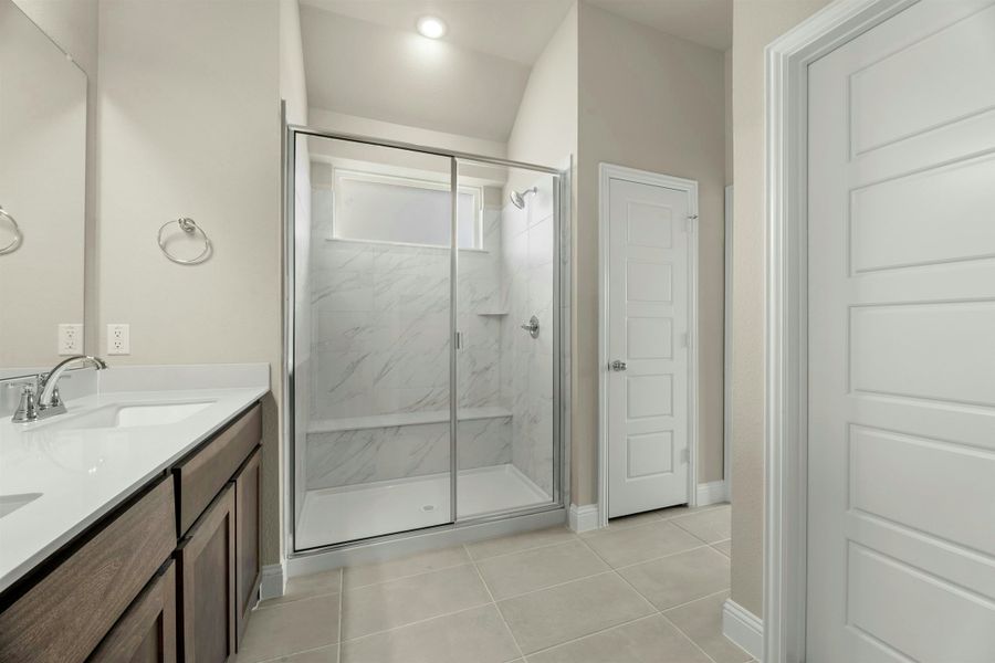 Representative furnished interior of a home built from the Bluebonnet by Kindred Homes in Dominion Park, Waxahachie (Image 11).