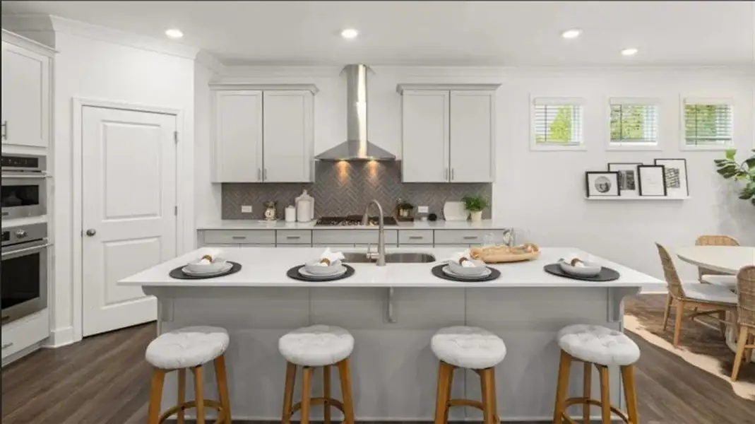 Furnished interior view inside a new home in , McDonough (Image 10).