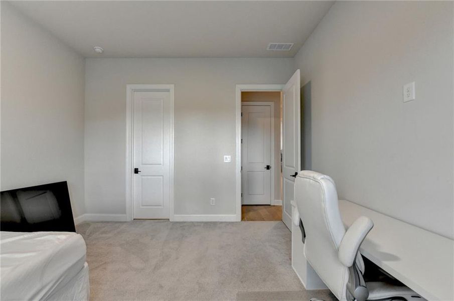 Furnished interior view inside a new home in Ellington Townhomes, Suwanee (Image 7).