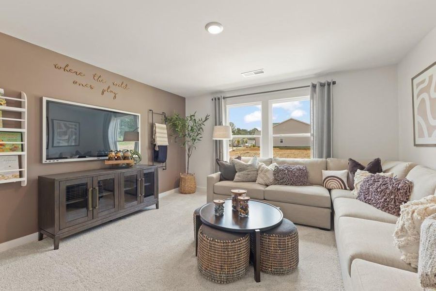 Furnished interior view inside a new home in Union Heights, Flowery Branch (Image 14).