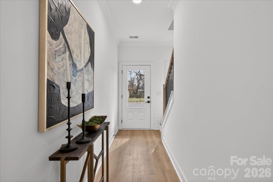Furnished interior view inside a new home in , Charlotte (Image 11).
