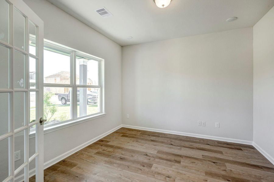 The McGinnis- Study with French Doors The McGinnis- Study with French Doors