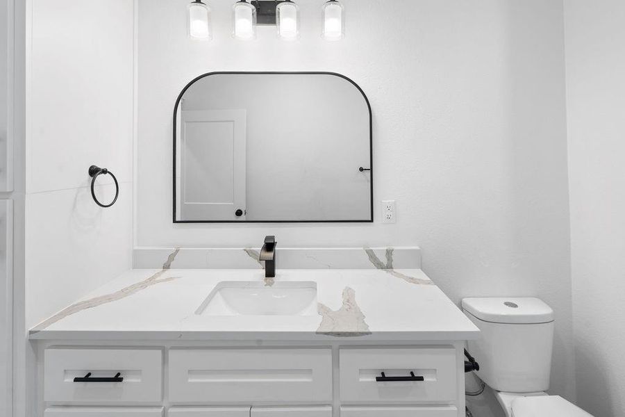 Furnished interior view inside a new home in , Mount Pleasant (Image 10).