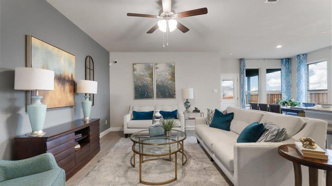 Furnished interior view inside a new home in Legado, Cleburne (Image 25). Furnished interior view inside a new home in Legado, Cleburne (Image 25).