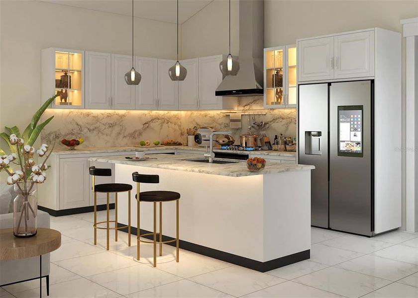 Furnished interior view inside a new home in , Port Charlotte (Image 4).