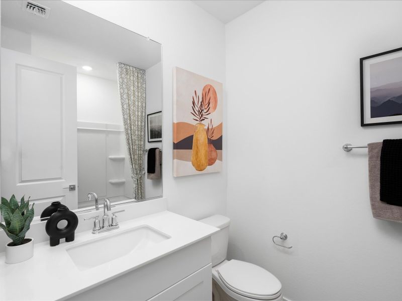 Bathroom in the Lark Floorplan at Rancho Mirage