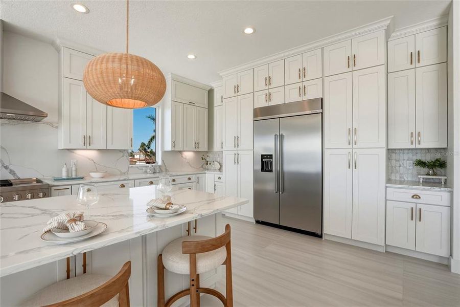 Furnished interior view inside a new home in , Madeira Beach (Image 34).