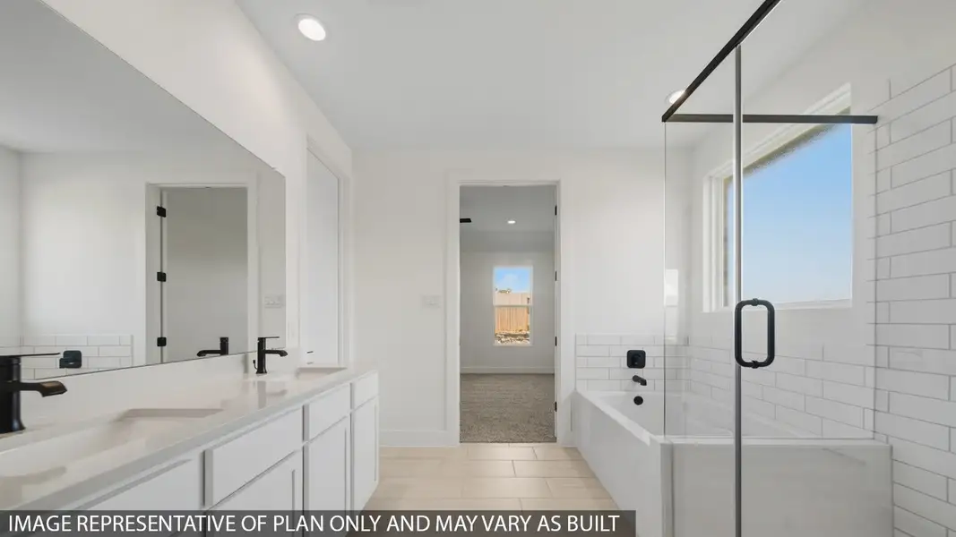Furnished interior view inside a new home in Mill Creek Estates, Magnolia (Image 11).