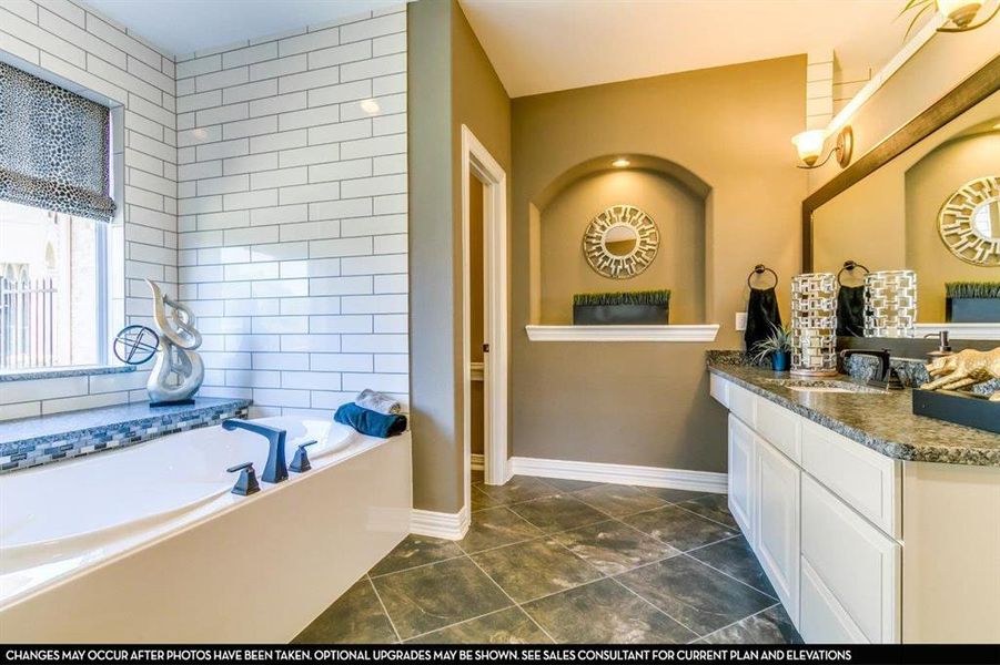 Furnished interior view inside a new home in Green Meadows, Celina (Image 12).
