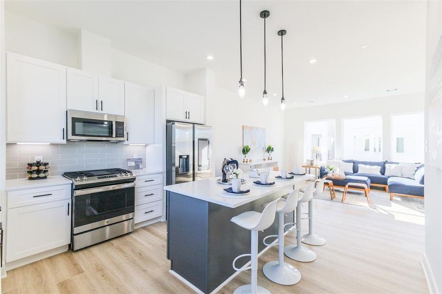 Furnished interior view inside a new home in , Houston (Image 21). Furnished interior view inside a new home in , Houston (Image 21).