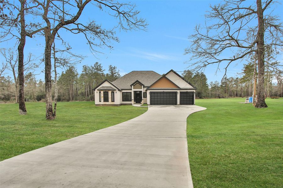 This is what we hope the home to look like in the spring with grass. This is what we hope the home to look like in the spring with grass.