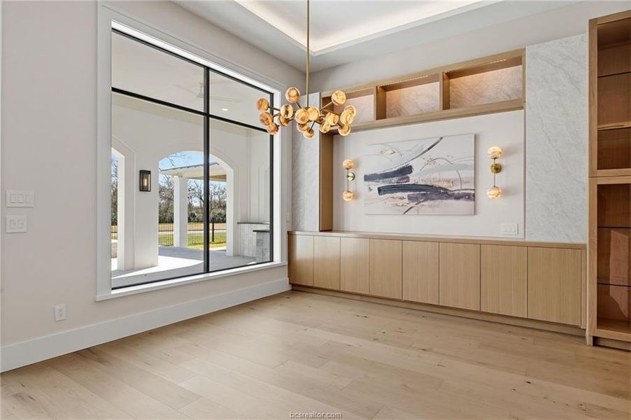 Furnished interior view inside a new home in , Bryan (Image 32).